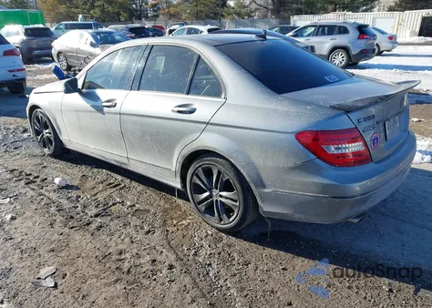 2012 Mercedes-Benz C 300 Luxury 4Matic from USA, damaged, VIN WDDGF8BB3CA669278